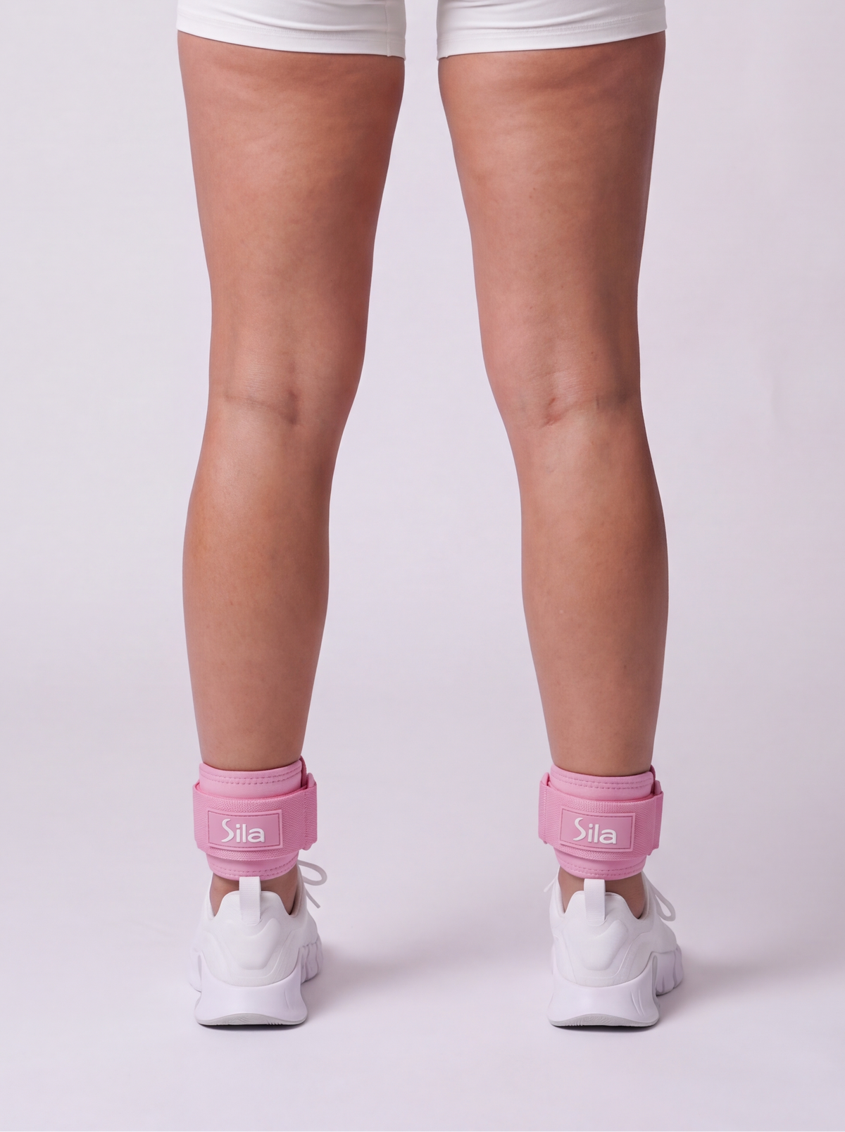 SILA Ankle Straps — Blush Pink